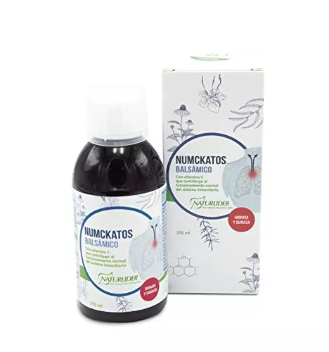 Naturlider - Numckatos Balsámico - Extracto de plantas que mejoran la salud respiratoria - 250 ml