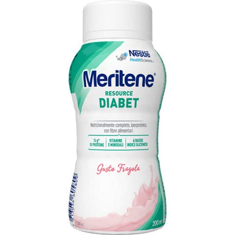 Nestlè Meritene Resource Diabet Drink Gusto Fragola 200 ml