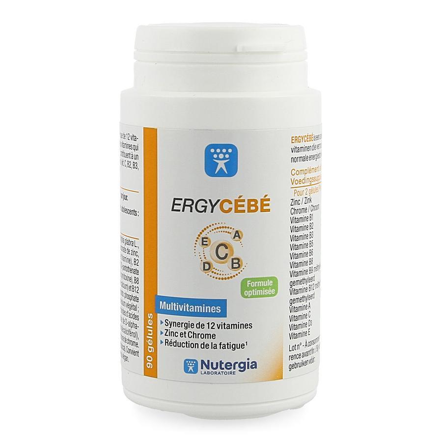 Nutergia Ergycébé Cápsulas 90 unidades