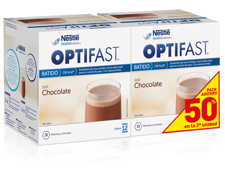 Optifast Batido de Chocolate 2x12 Sobres