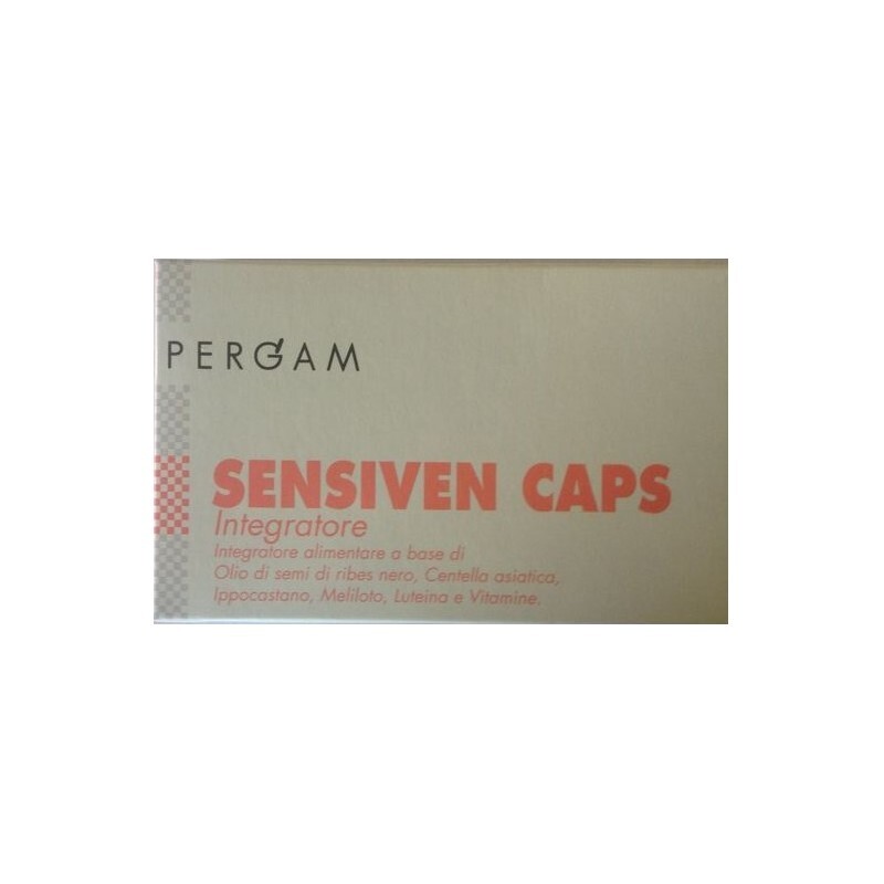 Pergam Sensiven Caps Integratore Alimentare 30 Compresse