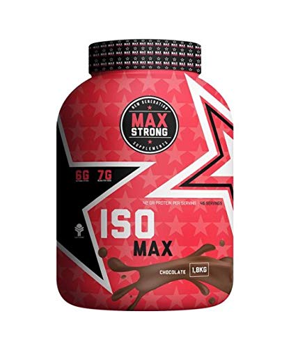 PROTEIN ISOLATE MAX 1,8Kg VAINILLA MAX STRONG PROTEINA ISOLADA LOW SUGAR