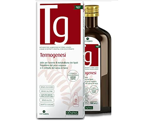 Quemador de grasa termogénico natural, 500 ml - Vientre y caderas que adelgazan fuerte - Ayuda a controlar el hambre - Promueve el metabolismo - Con extractos de alcachofa, piña, rodiola, cúrcuma