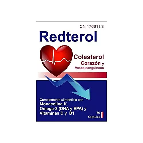 REDTEROL COLESTEROL CORAZÓN Y VASOS SANGUÍNEOS 60 COMPRIMIDOS