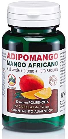 Robis Mango Africano | Quema Grasas | Control de Peso - Contorno Cintura - Glucosa en Sangre - LDL - Adiponectina | Mango Africano, Levadura de Cerveza | 60 Cápsulas