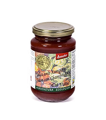 SALSA DE TOMATE con champiñones 350gr. ECO