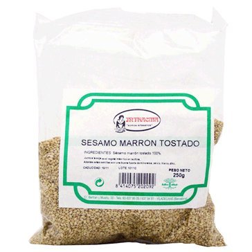 SESAMO MARRON tostado 250gr.