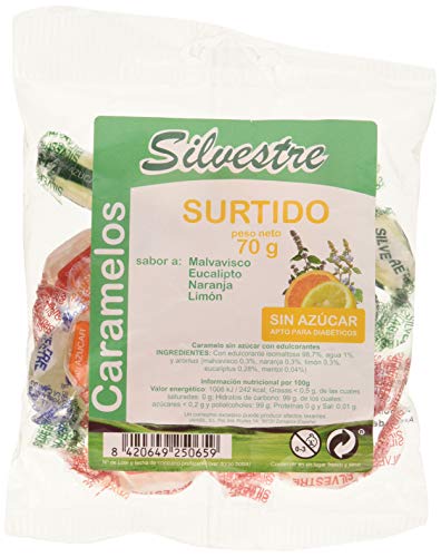 Silvestre Surtido Caramelos S/A 70 Grs. Silvestre 500 G