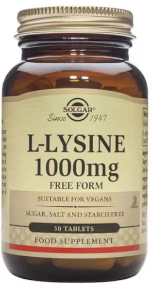 En Oferta Solgar L-Lisina 1000 Mg 50 Comprimidos