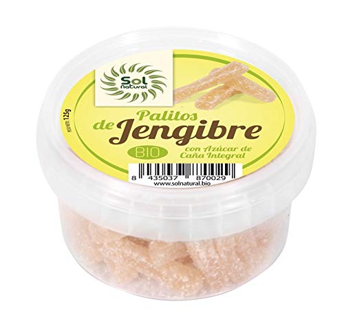 Sol Natural Palitos de Jengibre Bio 125g