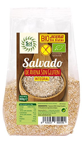 Solnatural Salvado De Avena Sin Gluten Bio 300 Gramos Envase De 300 Gramos 300 ml
