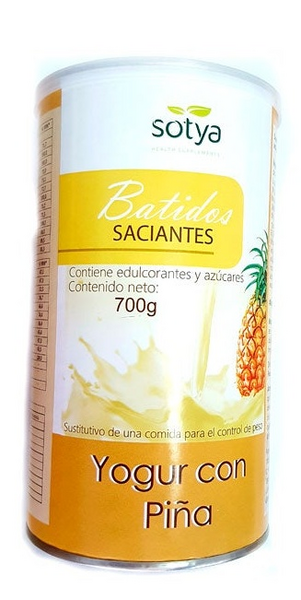 Sotya Batido Hipoc Yogur con Piña 700 gr