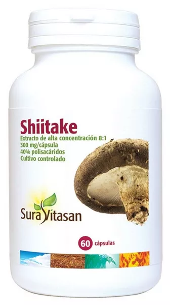 Sura Vitasan Shiitake 60 Cápsulas