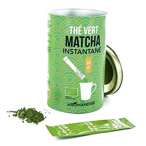 Té Matcha instantáneo en bolsitas