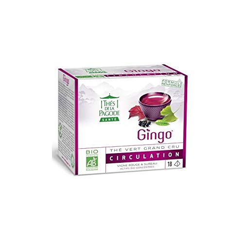 Pagoda Te Verde Gingo Circulación Orgánica 18uds