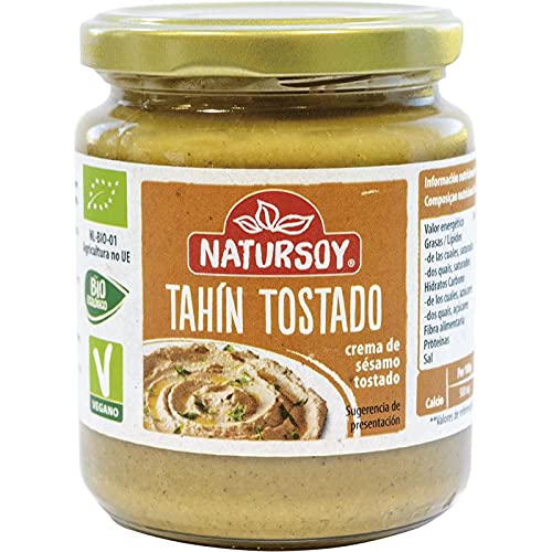 Tahin tostado con sal marina ECO Natursoy 500 g