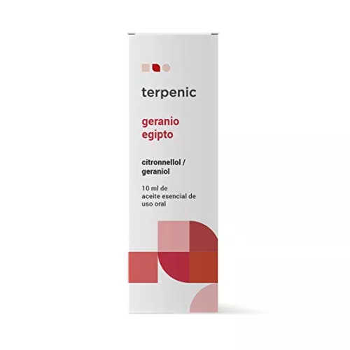 Terpenic Evo Geranio Aceite Esencial Alimentario Bio 10Ml 100 g