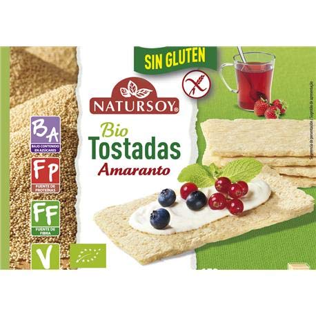 Natursoy Tostadas De Amaranto Sin Gluten 150g