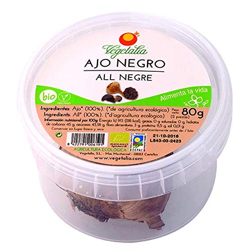Vegetalia, Ajo en polvo (Negro) - 18 x 80 gr.