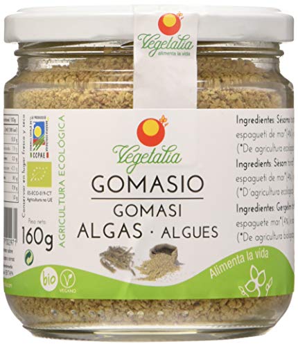 Vegetalia Gomasio Algas Bote Bio 160g