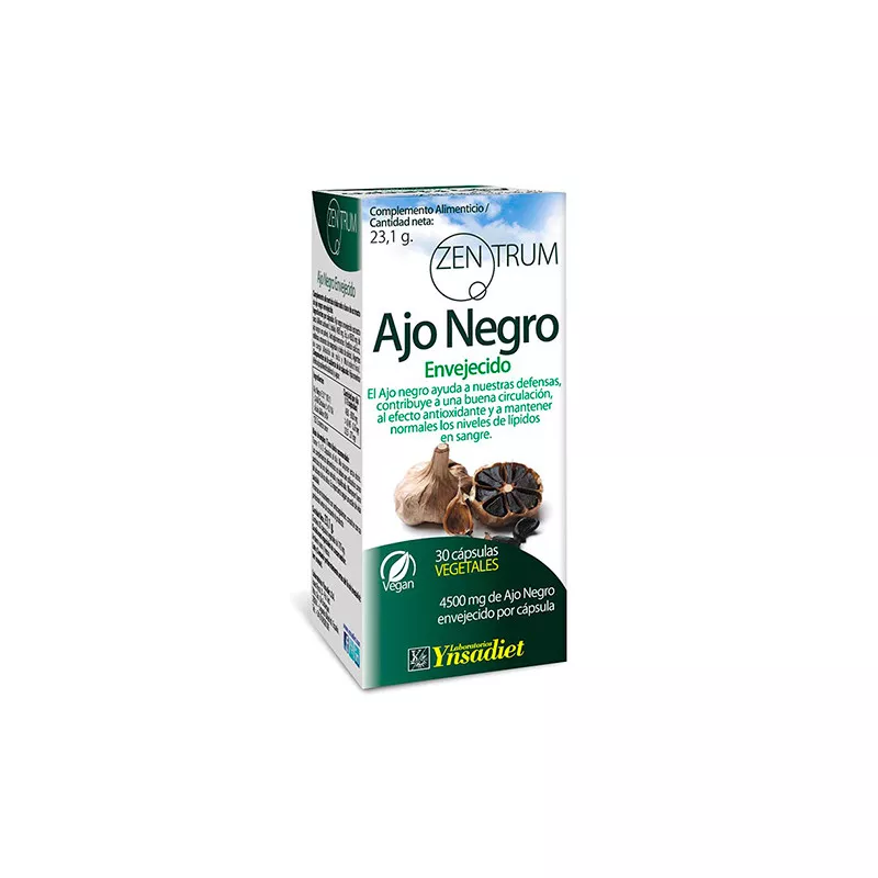 Zentrum Extracto Ajo Negro Envejecido 30 Cápsulas